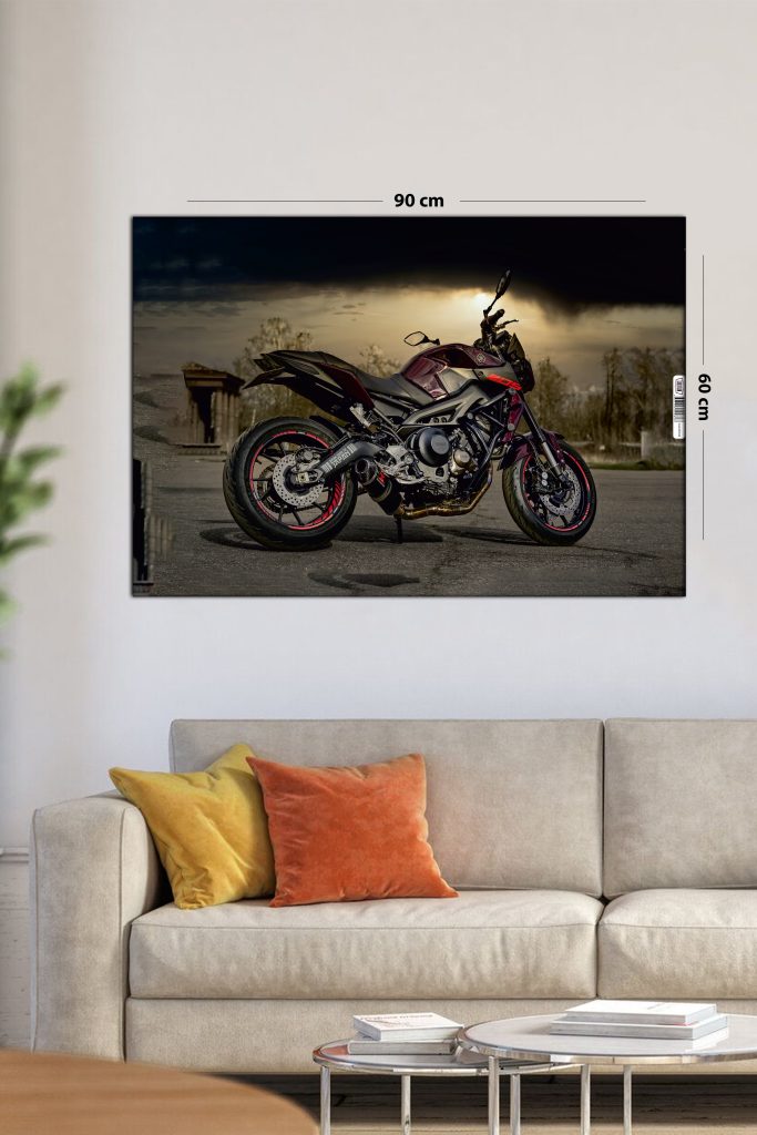 Kumaş Tablo 60×90 Canlı Renk Kaliteli Kumaş Üzeri Baskı Duvar Tablosu