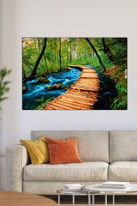 Kumaş Tablo 60×90 Canlı Renk Kaliteli Kumaş Üzeri Baskı Duvar Tablosu