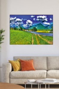 Kumaş Tablo 60×90 Canlı Renk Kaliteli Kumaş Üzeri Baskı Duvar Tablosu