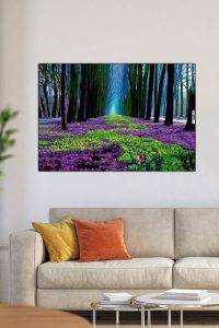 Kumaş Tablo 60×90 Canlı Renk Kaliteli Kumaş Üzeri Baskı Duvar Tablosu