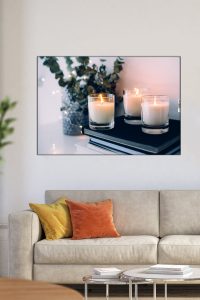 Kumaş Tablo 60×90 Canlı Renk Kaliteli Kumaş Üzeri Baskı Duvar Tablosu