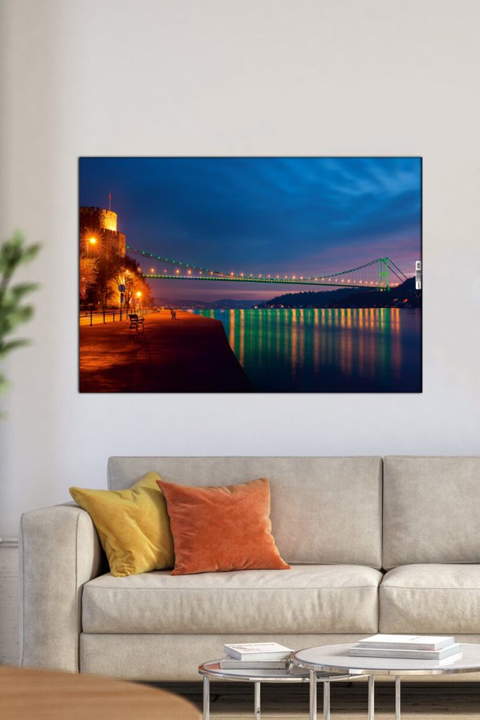 Kumaş Tablo 60×90 Canlı Renk Kaliteli Kumaş Üzeri Baskı Duvar Tablosu