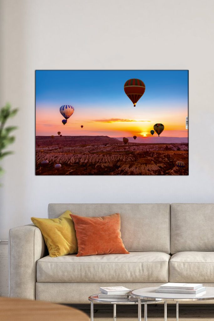 Kumaş Tablo 60×90 Canlı Renk Kaliteli Kumaş Üzeri Baskı Duvar Tablosu